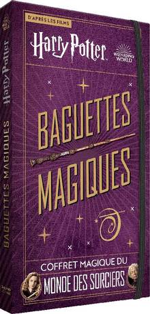 Harry Potter, baguettes magiques : coffret magique du monde des sorciers