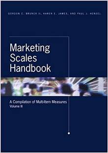 Marketing Scales Handbook, vol.3