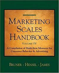 Marketing scales handbook Volume 4 ISBN ANNULÉ