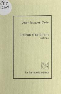 Lettres d'enfance