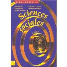 Sciences sociales -4e édition