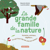 Mes imagiers tout carrés - La grande famille de la nature