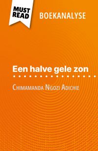 Een halve gele zon