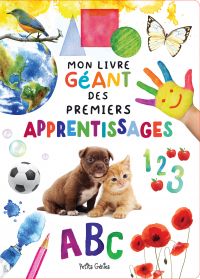 Mon livre géant des premiers apprentissages