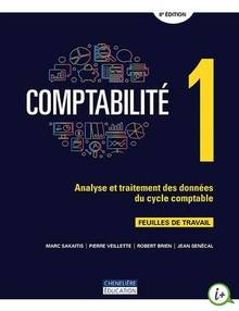 Comptabilité 1, 8e édition - Feuilles de travail