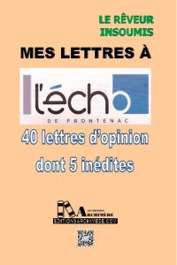 MES LETTRES À L'ECHO