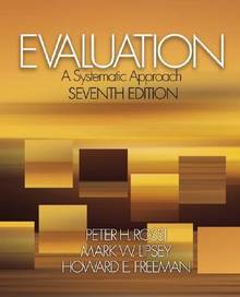 Evaluation : A Systematic Approach : 7e édition