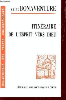 Itinéraire de l'esprit vers Dieu