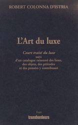 Art du luxe