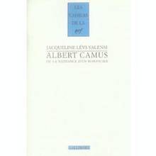 Albert Camus ou la naissance d'un romancier