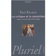 Critique et la conviction : entretiens avec F. epuise    M. Launa