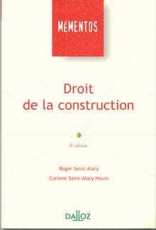 Droit de la construction                            ÉPUISÉ