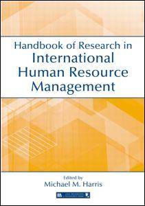 Handbook of research in international human resource management