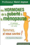 Des hormones : De la puberté à la ménopause