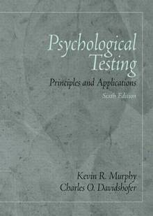 Psychological testing: principles and applications 6/ed.