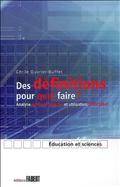 Des définitions pour quoi faire ? : Analyse épistémologique et ut