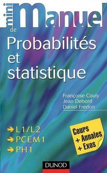 Mini manuel de probalites et  statistique