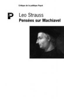 Pensees sur Machiavel