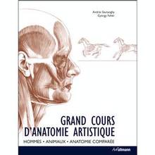 Grand cours d'anatomie artistique : hommes, animaux, anatomie com