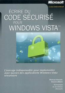 Ecrire du code sécurise pour  Windows Vista