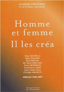 Homme et femme : Il les créa