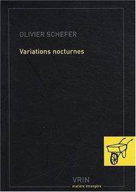 Variations nocturnes