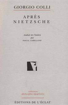 Apres Nietzsche