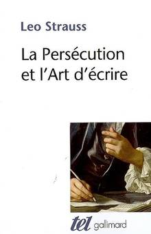 Persécution et l'Art d'écrire, La