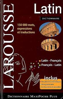 Dictionnaire Maxipoche plus latin-français