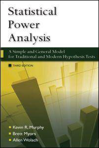 Statistical Power Analysis :  a simple and general modelfor