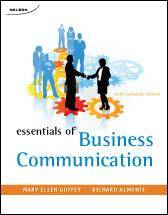 Essentials of Business Communication : 6th Canadian Edition