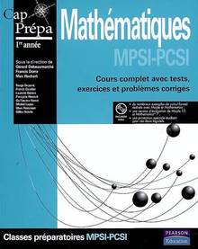 Mathematiques, MPSI-PCSI Cours, tests, exos et pb corriges