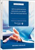 Développements récents en droit du divertissement 2013  v. 374