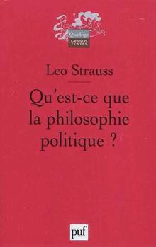 Qu'est-ce que la philosophie politique ?