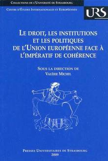 Droit, les institutions et les politiques de l'Union européenne f