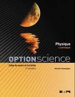 Option science : Physique, secondaire 5 : Ensemble de l'élève