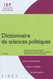 Dictionnaire de sciences politiques et sociales : 2e édition