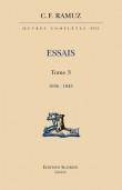 Oeuvres complètes XVII : Essais, t.3, 1936-1943