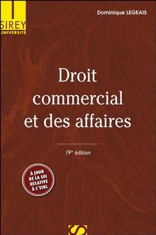 Droit commerciale et des affaires                       ÉPUISÉ