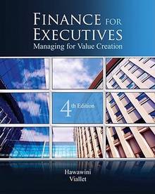 Finance for Executives : Managing for Value : 4e édition