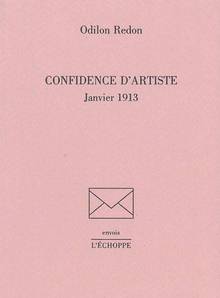 Confidence d'artiste, janvier 1913