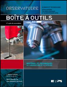 Observatoire : Boîte à outils : Matériel et techniques au laborat