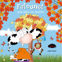 Fafounet joue dans les feuilles