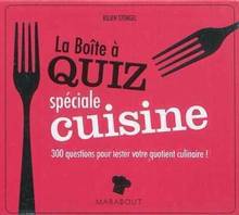 Boîte à quiz spéciale cuisine : 300 questions pour tester votre q