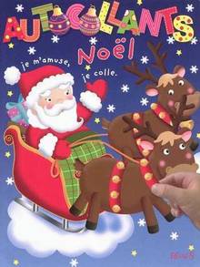 Autocollants Noel : je m'amuse, je colle