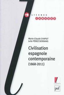 Civilisation espagnole contemporaine (1868-2011)