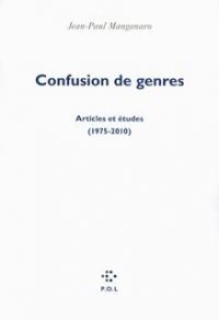 Confusion de genres : Articles et études (1975-2010)