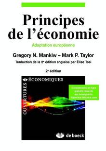 Principes de l'économie ÉPUISÉ