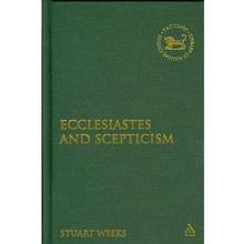 Ecclesiastes and Scepticism