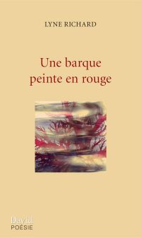 Une barque peinte en rouge